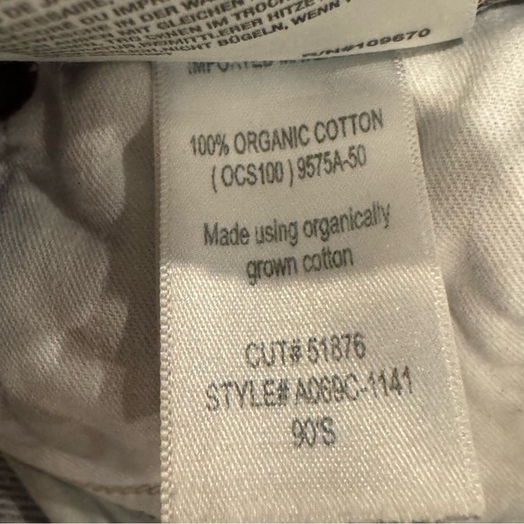 Agolde 90'S MID RISE STRAIGHT IN ALTER blue size 25 EUC - Picture 6 of 10